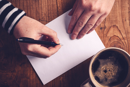 letter-and-coffee